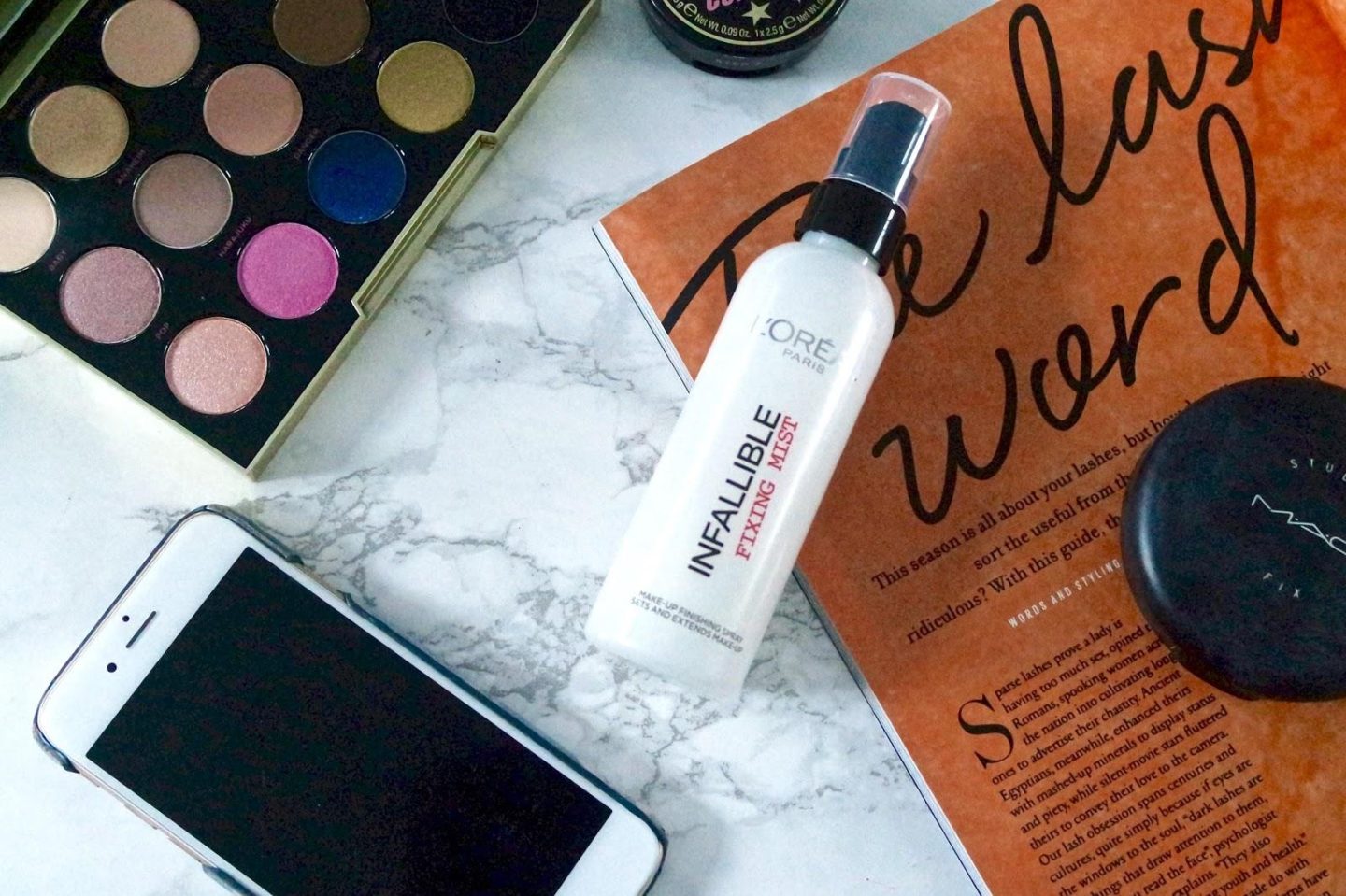 L’Oreal Infallible Fixing Mist Review || Beauty