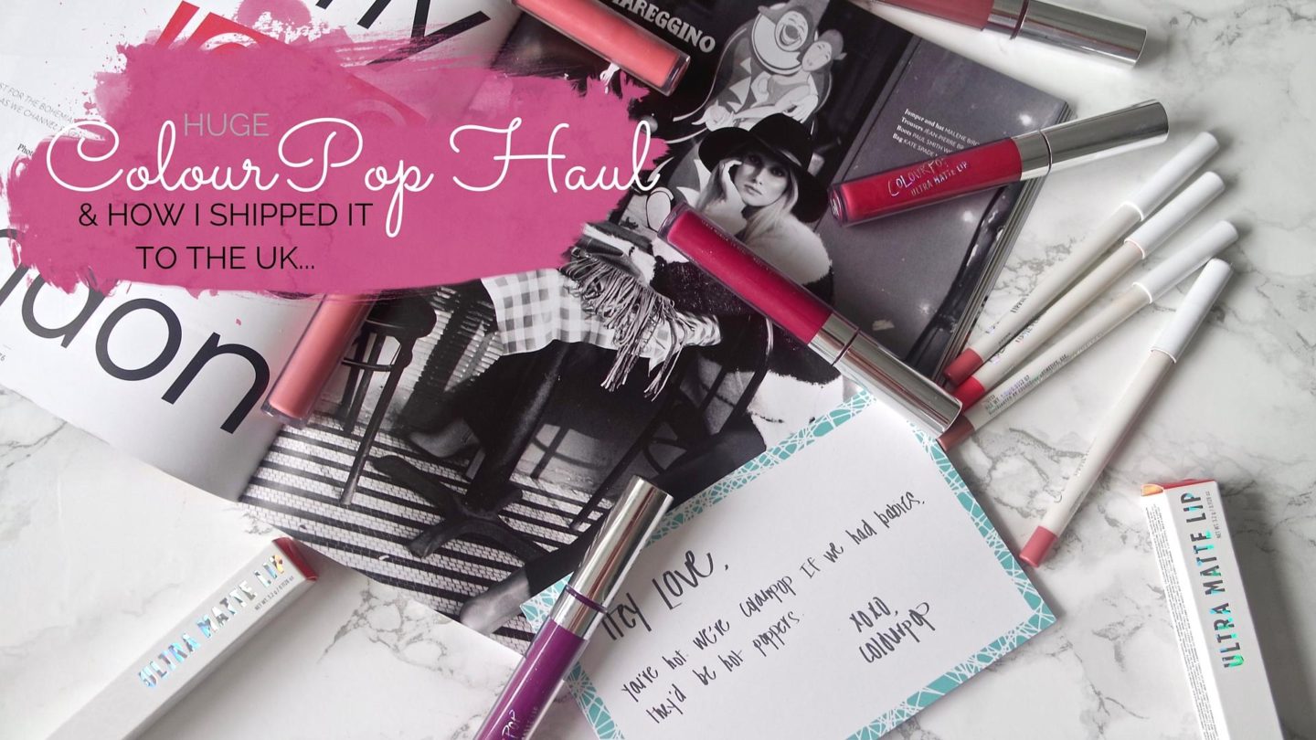 ColourPop Ultra Matte Lips & Lippie Pencil Haul || Beauty