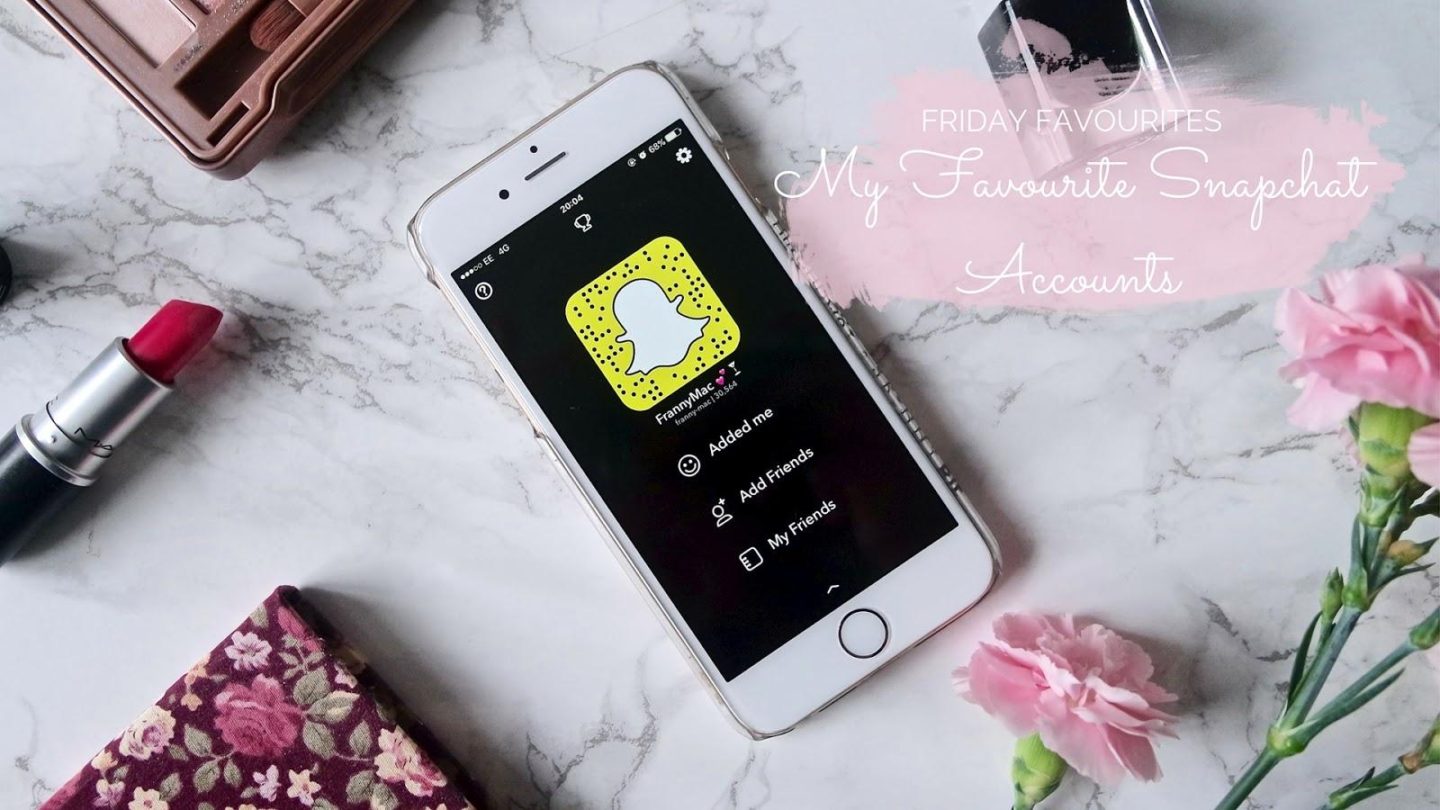 My Favourite Snapchat Accounts || Friday Favourites
