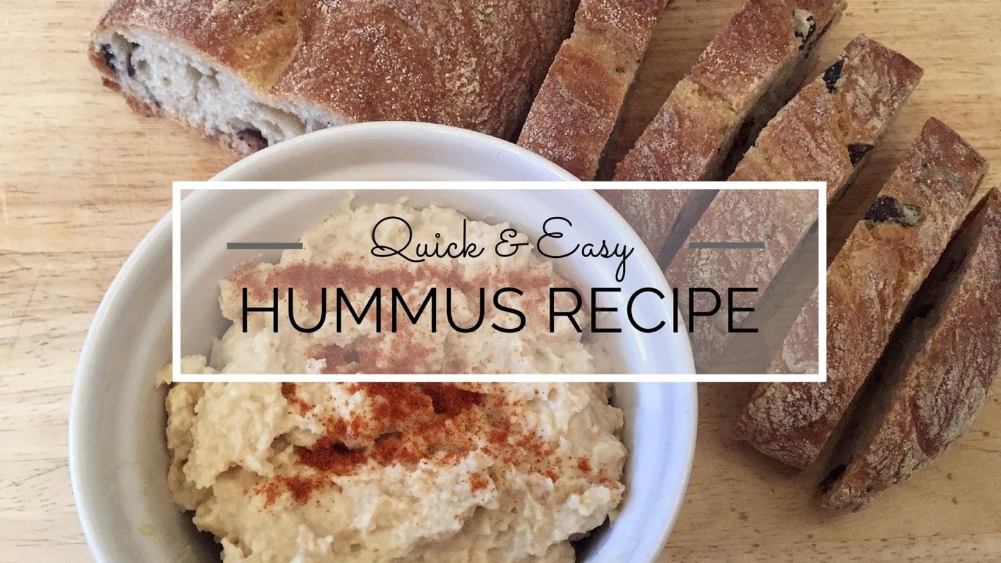 Quick & Easy Hummus Recipe || Food & Drink