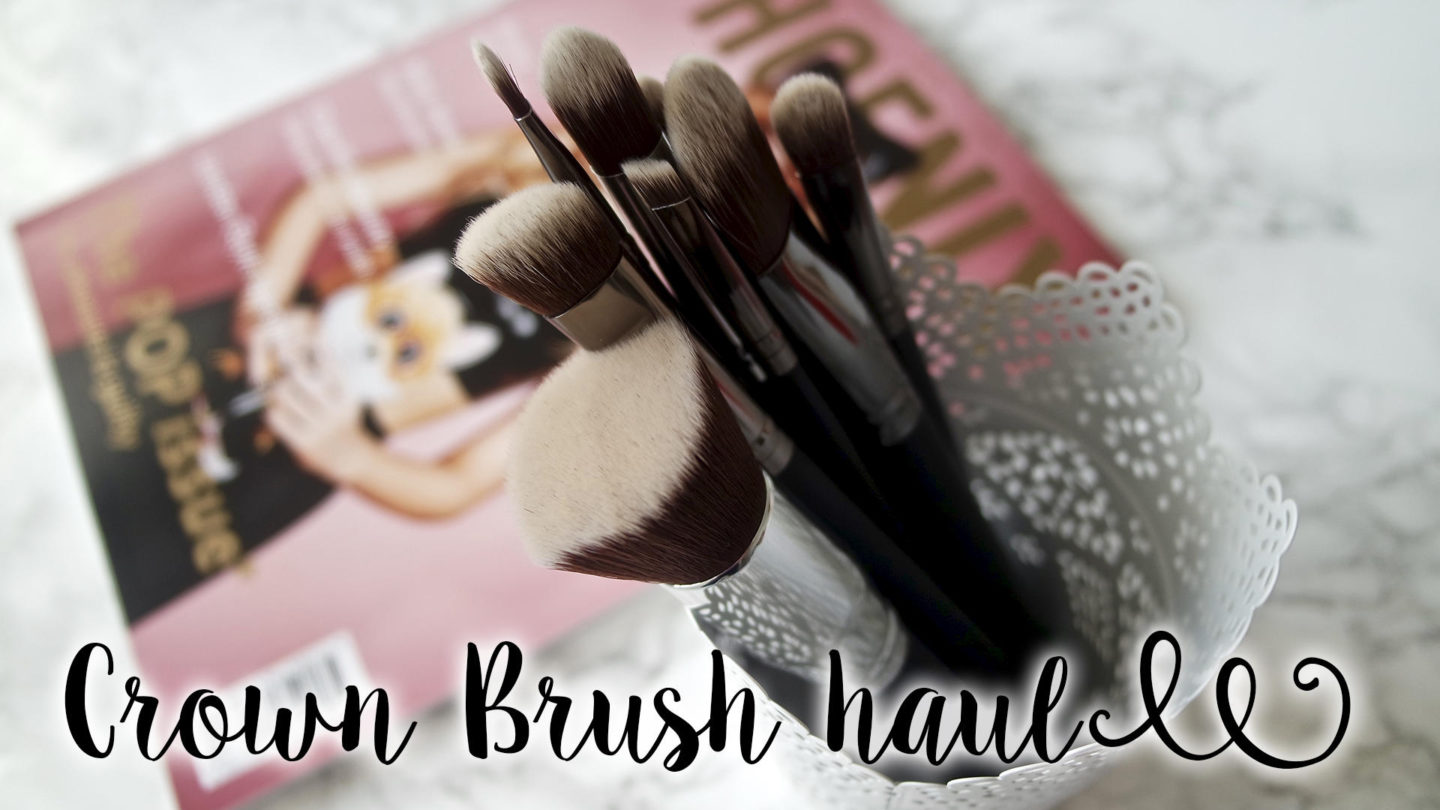 Makeup Brush Haul - Crown Brush