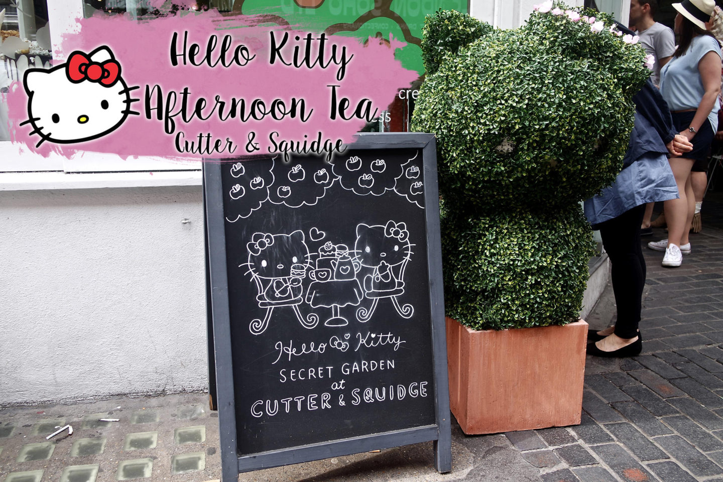 Hello Kitty Afternoon Tea, Cutter and Squidge || Food & Drink