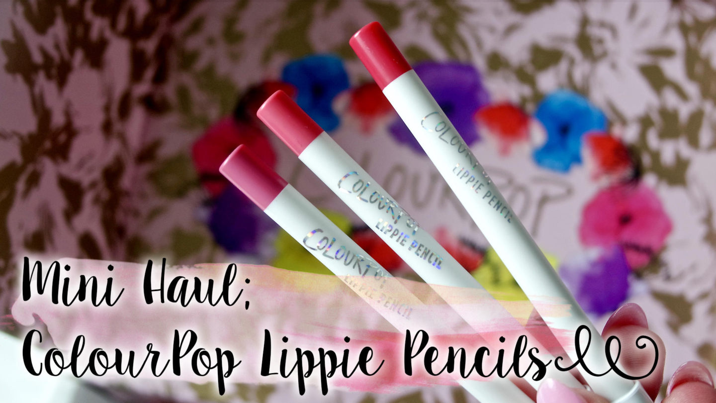 Mini ColourPop Lippie Pencil Haul