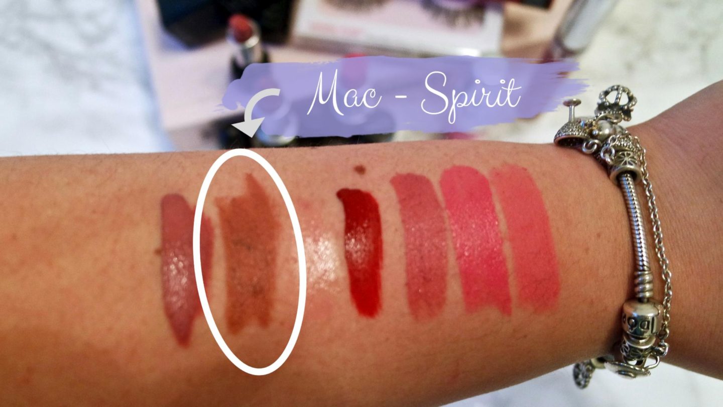 Mac Spirit Lipstick – Swatches & Review || Beauty