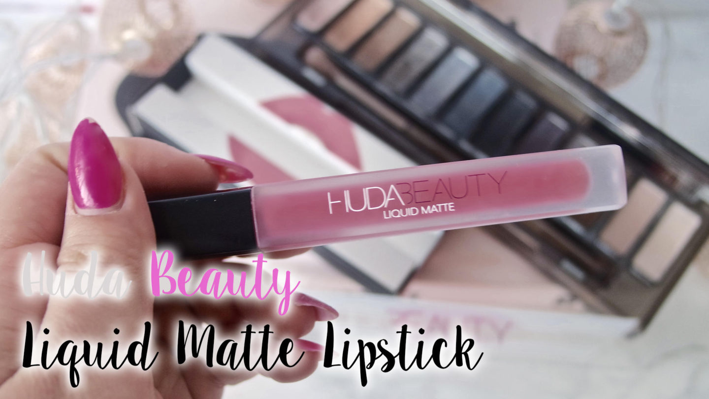 Huda Beauty – Liquid Matte Lipstick in Gossip Gurl || Beauty
