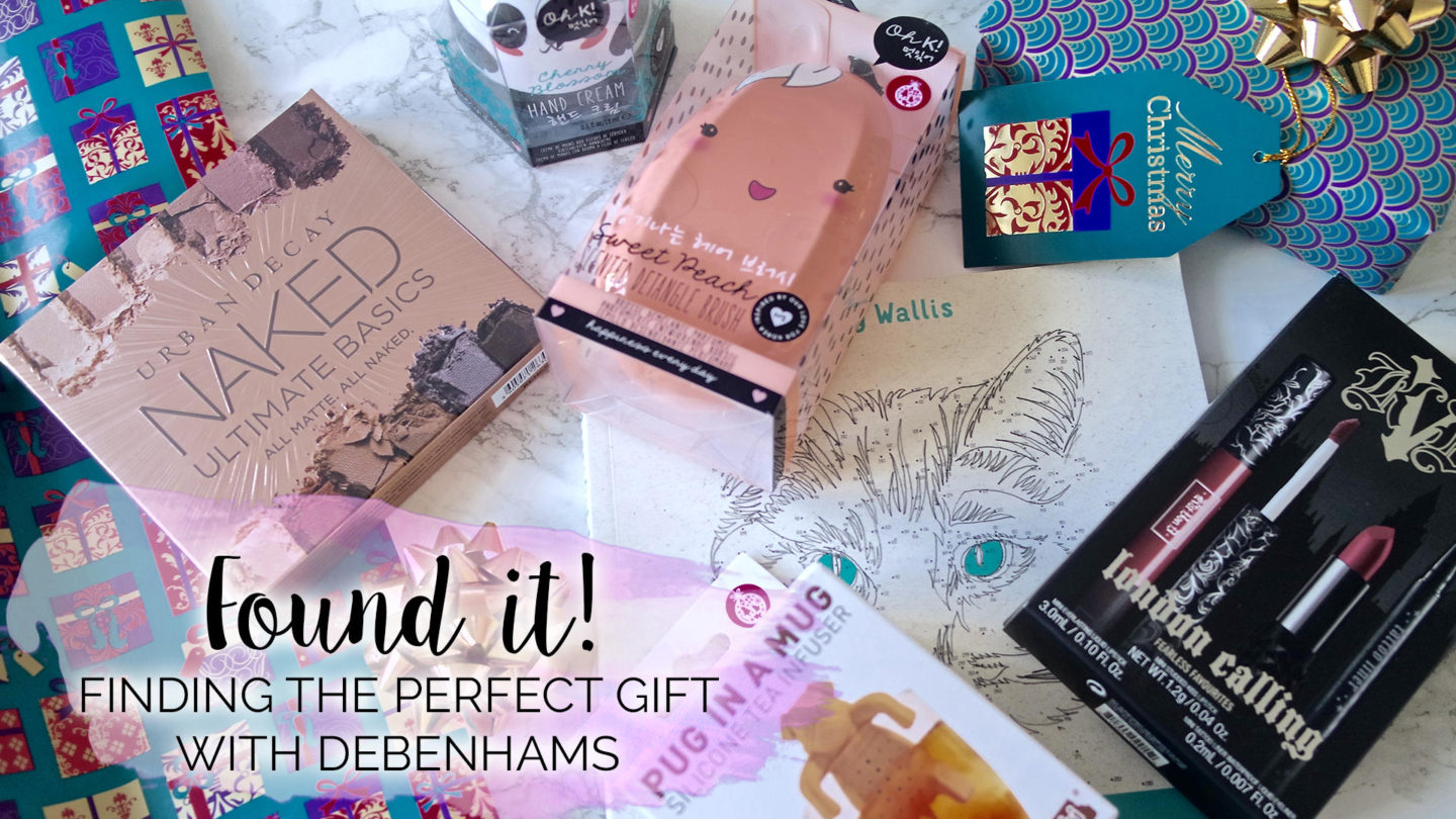 Finding The Perfect Christmas Gift with Debenhams - Found It!