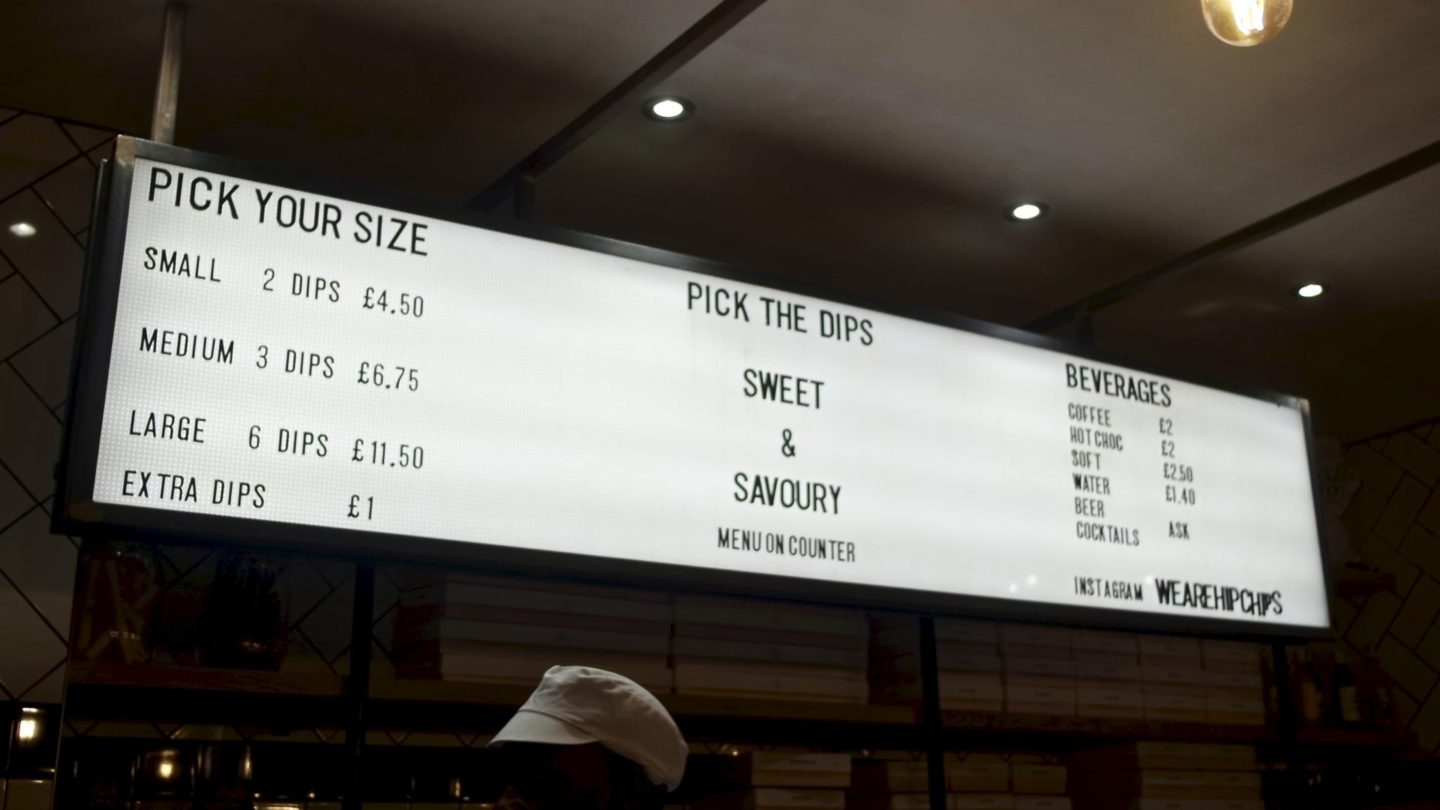 HipChips - Crisps and Dip Restaurant, Soho || Food & Drink