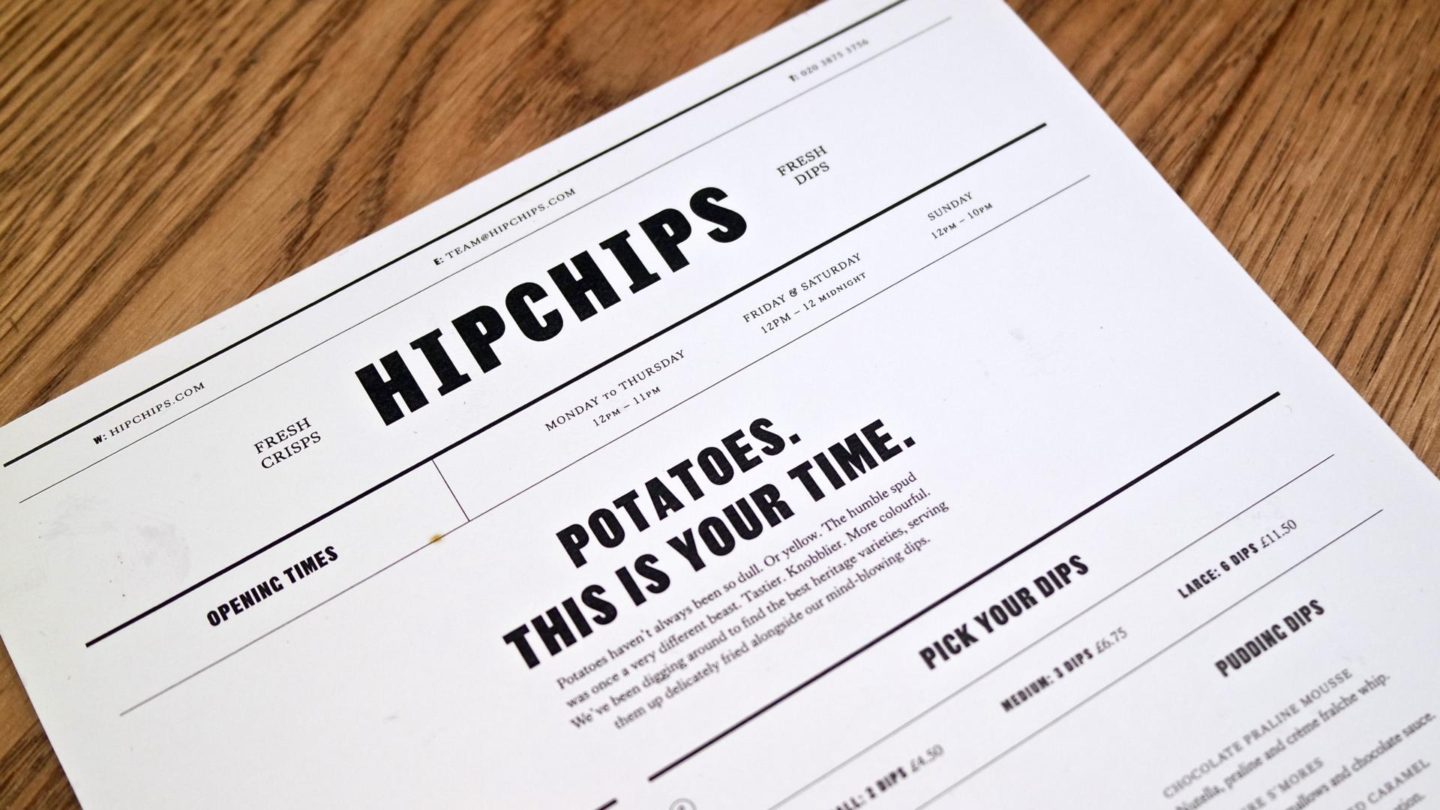 HipChips - Crisps and Dip Restaurant, Soho || Food & Drink