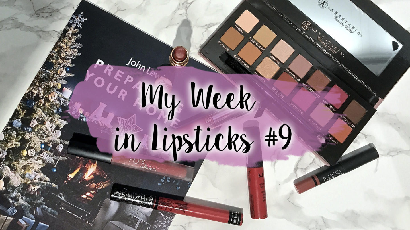 My Week In Lipsticks #9 || Life Lately