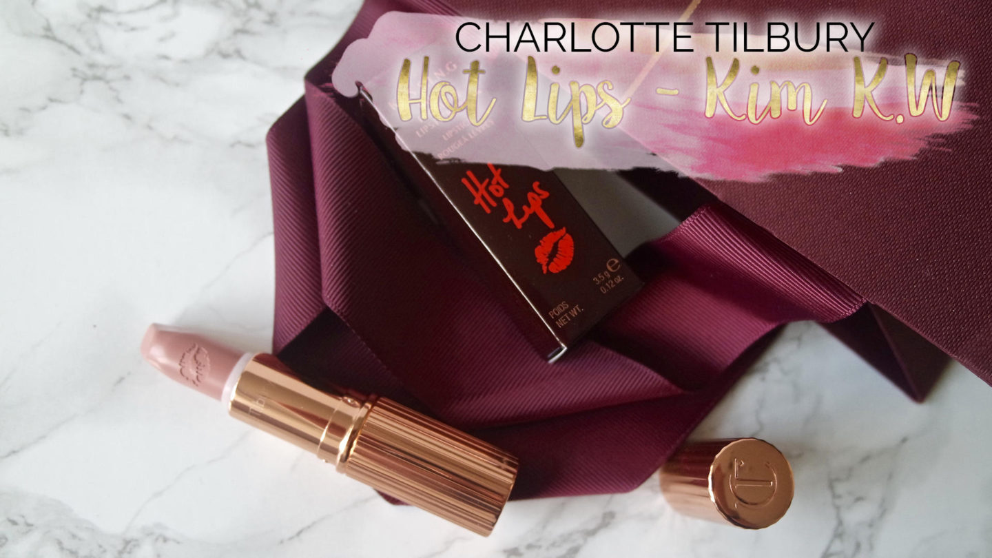 Charlotte Tilbury Hot Lips Lipstick in Kim K.W || Beauty