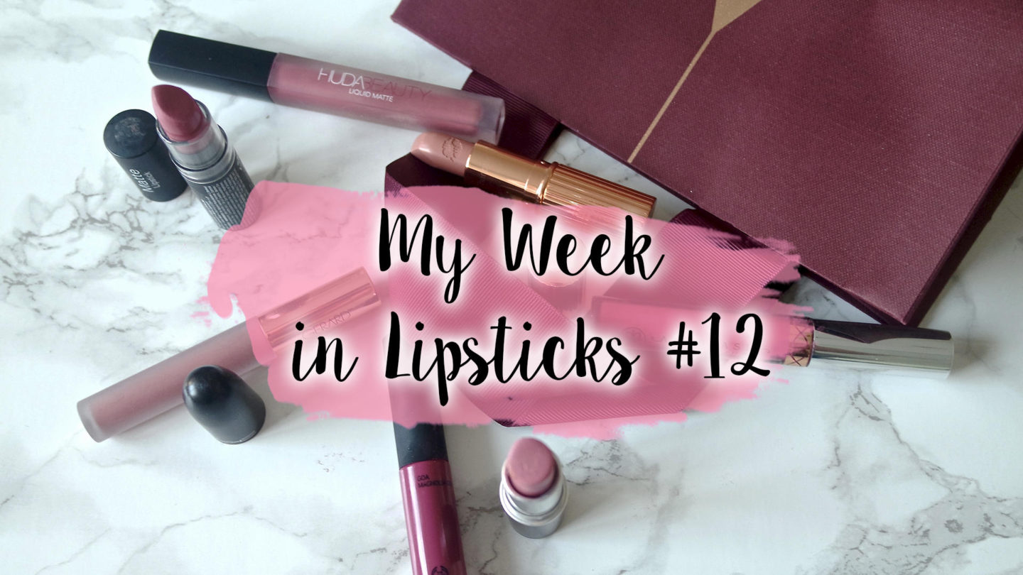 My Week In Lipsticks #12 || Life Lately
