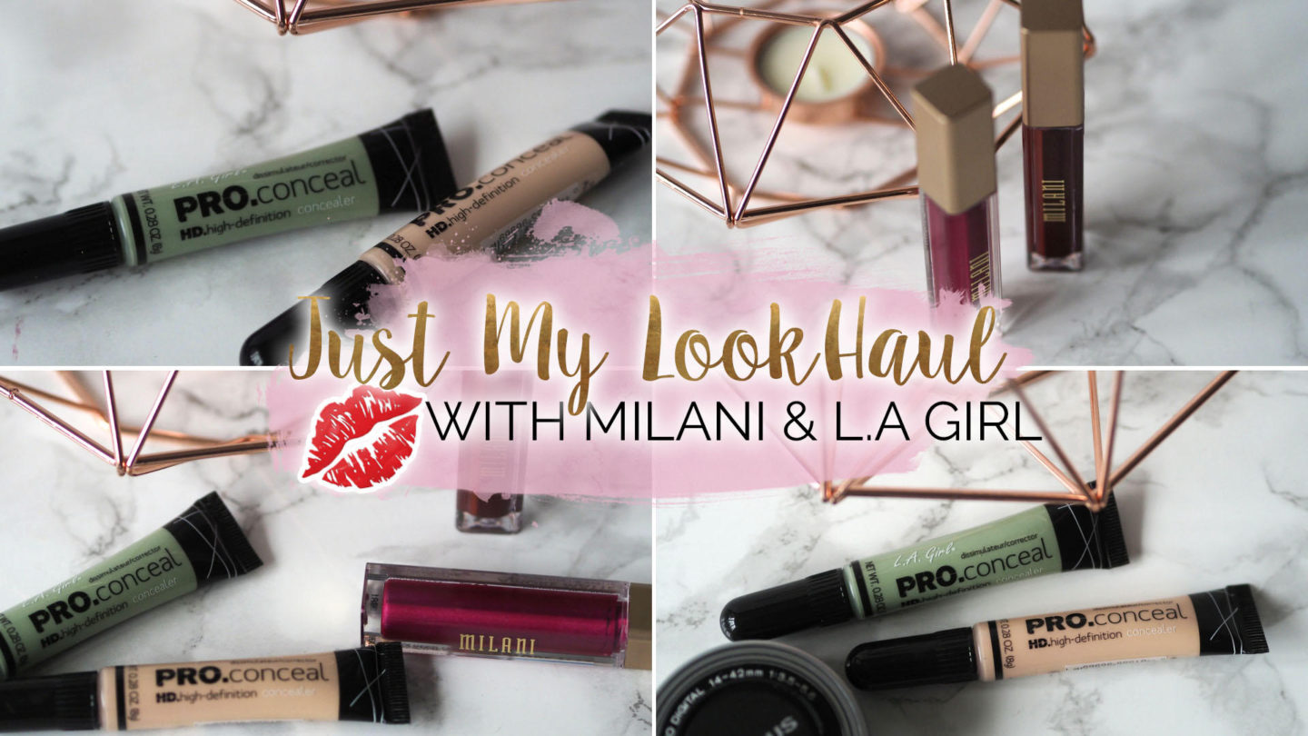 Just My Look Haul (ft L.A Girl & Milani) || Beauty