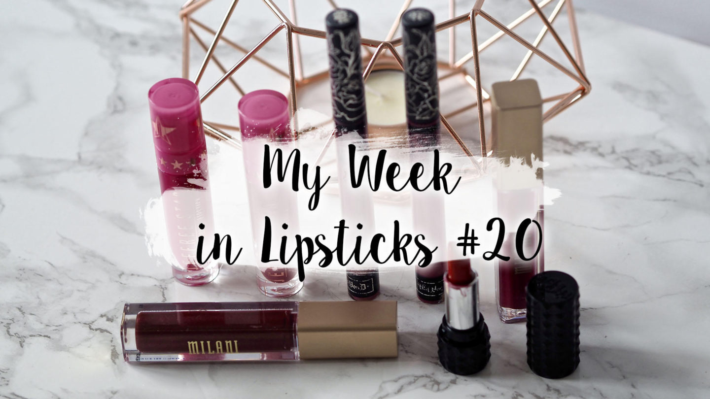 My Week In Lipsticks #20 || Life Lately