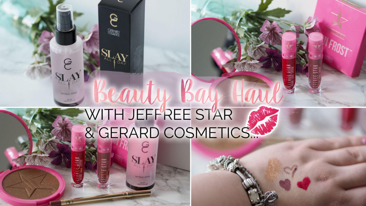 Beauty Bay Haul inc Jeffree Star & Gerard Cosmetics || Beauty
