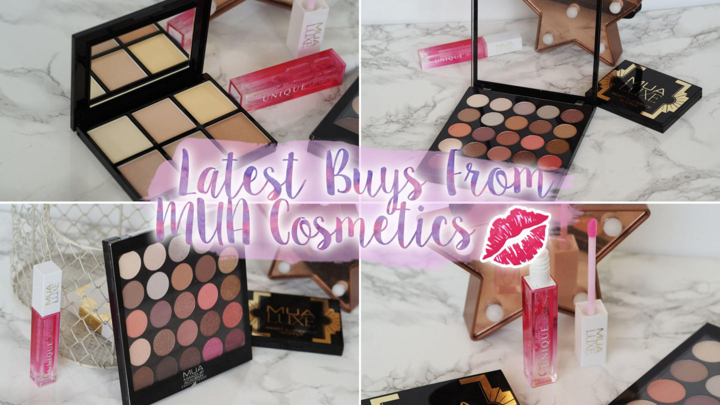 Latest Buys From MUA Cosmetics – Mini Haul || Beauty