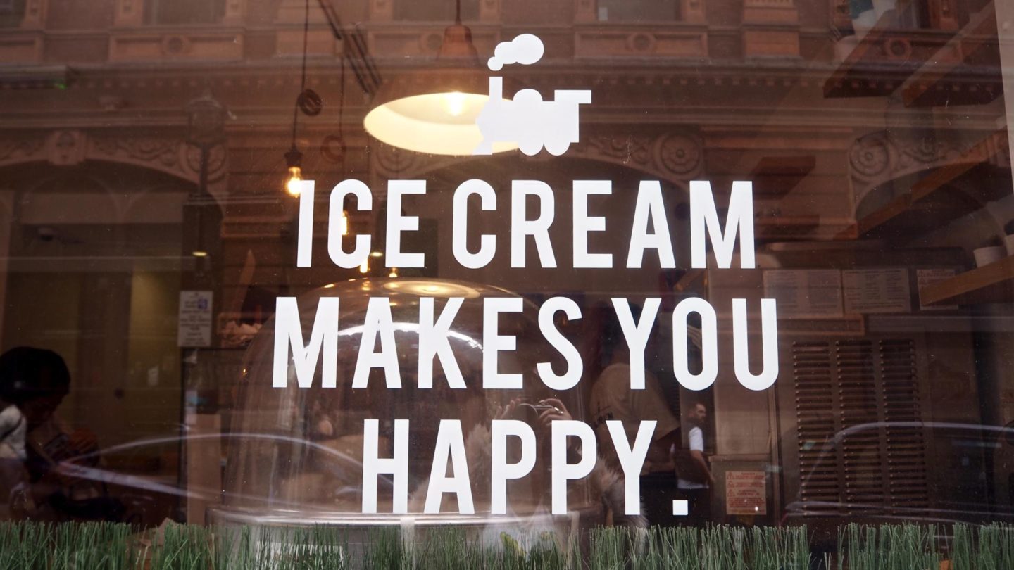 Unicorn Worthy Ice Cream from Milk Train Cafe || Food & Drink