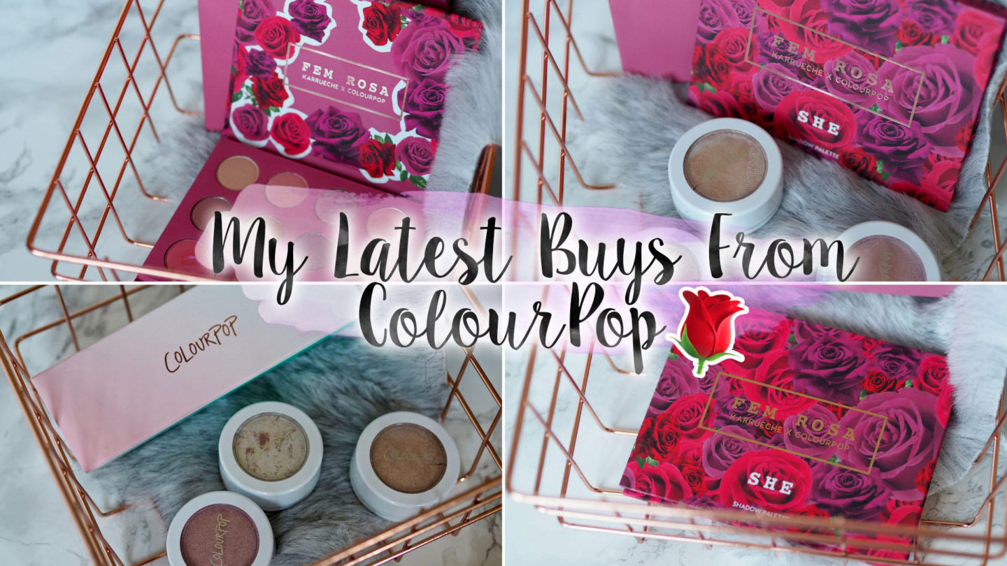 My Latest Buys From ColourPop - Mini Haul || Beauty