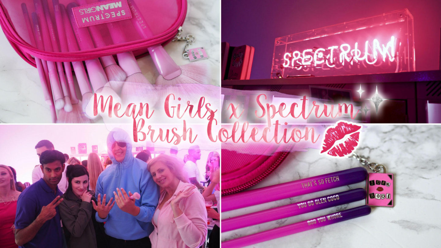 Mean Girls x Spectrum Collections Brush Launch || Beauty