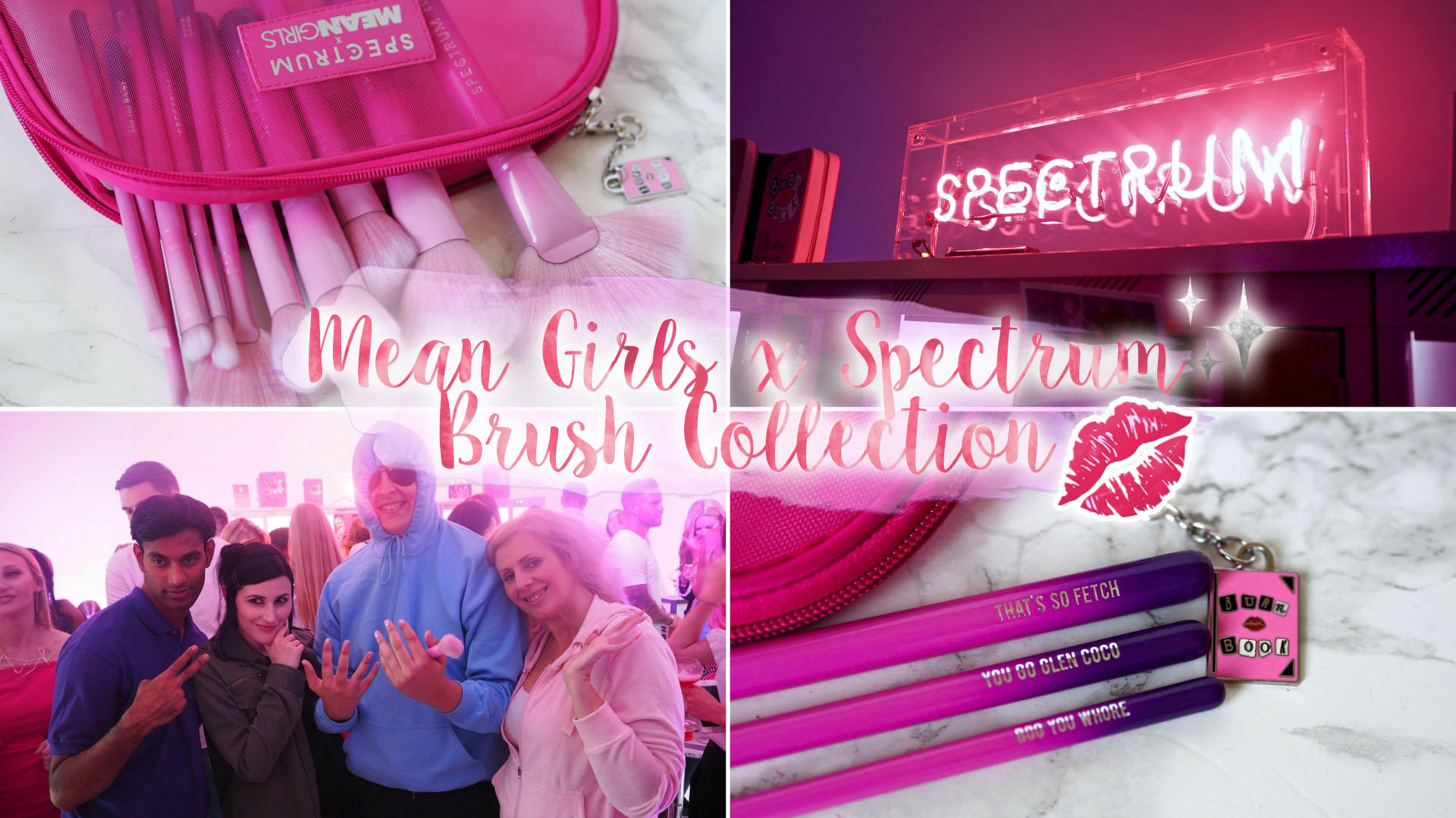 Spectrum launch Mean Girls makeup brush collection complete with Burn Book