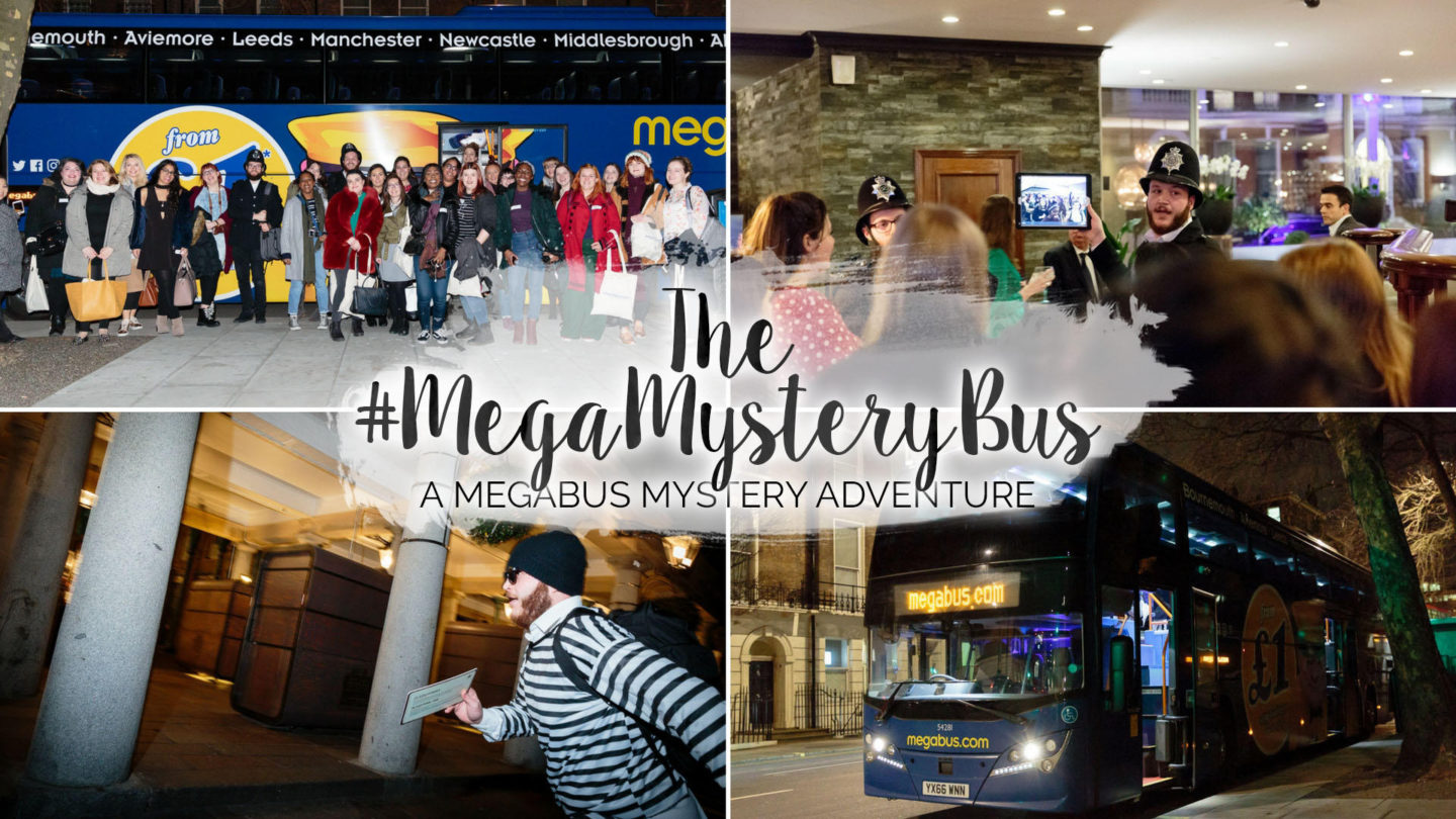 #MegaMysteryBus - A Megabus Mystery Adventure || London