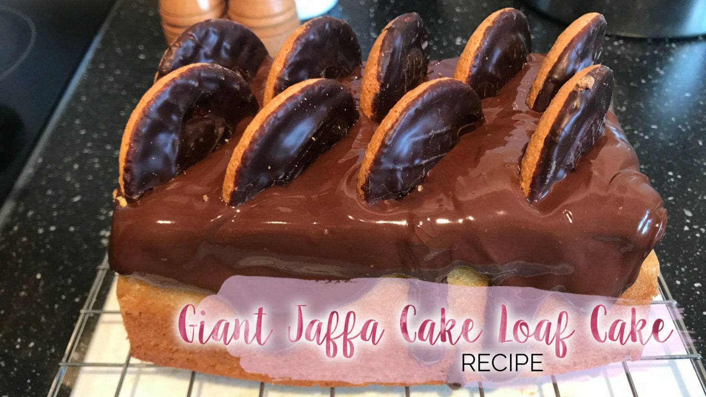 Giant Jaffa Cake Loaf Cake Recipe || Food & Drink