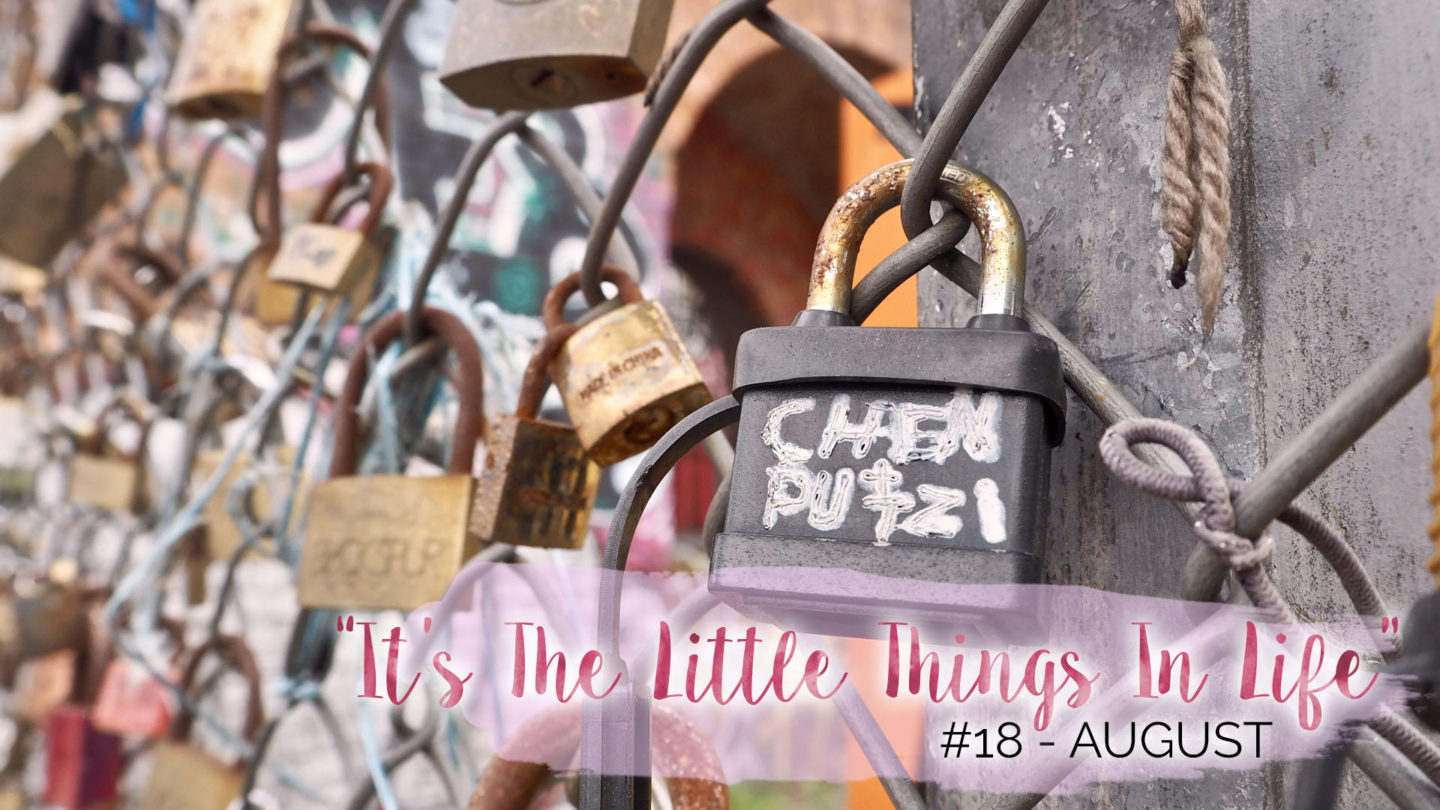 “It’s The Little Things In Life” – 18 – August || Life Lately