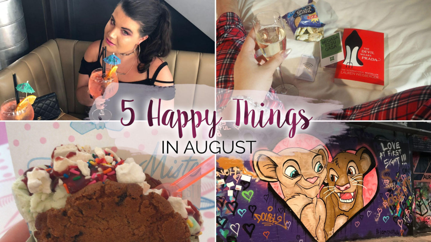 5 Happy Things – #24 – August || Life Lately