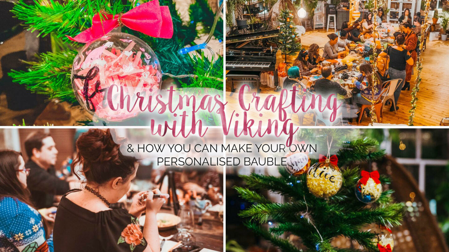 Christmas Crafting with Viking, How To Make Your Own Bauble || Lifestyle