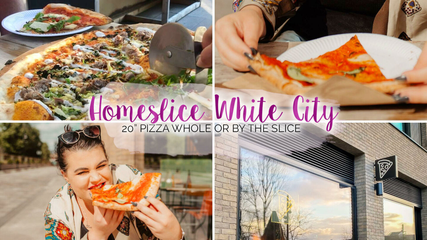 Homeslice White City Review (20″ Pizzas!) || Food & Drink