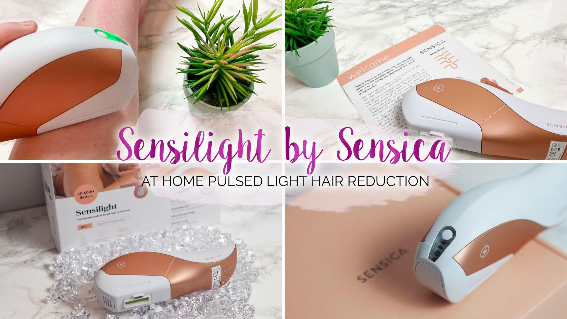 Sentic Light Sensilight by Sensica – At Home Pulsed Light Hair Reduction || Beauty ...